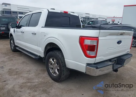 2021 Ford F-150 Lariat z USA, uszkodzony, nr VIN 1FTEW1CP8MKD81710